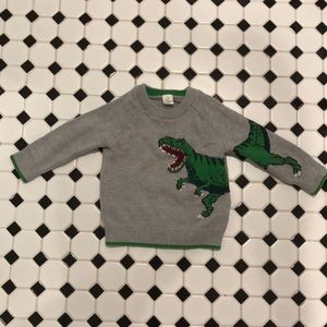 Boys dinosaur cotton sweater!